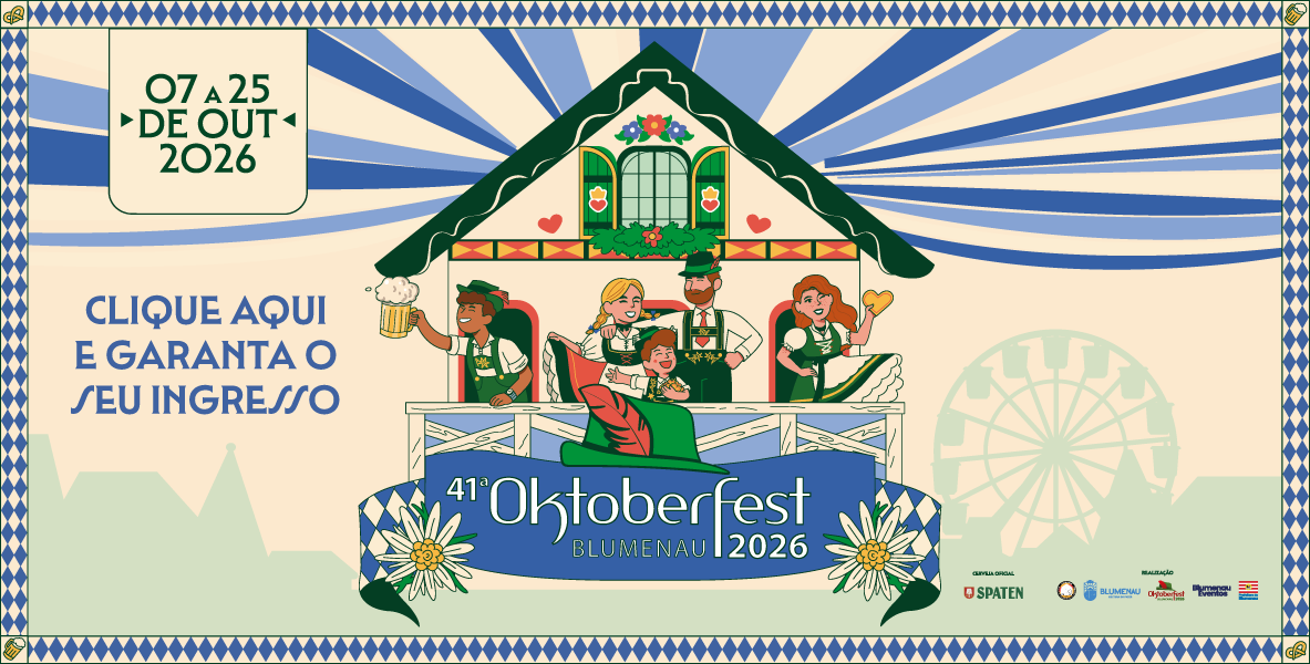 41ª Oktoberfest Blumenau 2026 — Clique aqui e garanta o seu ingresso