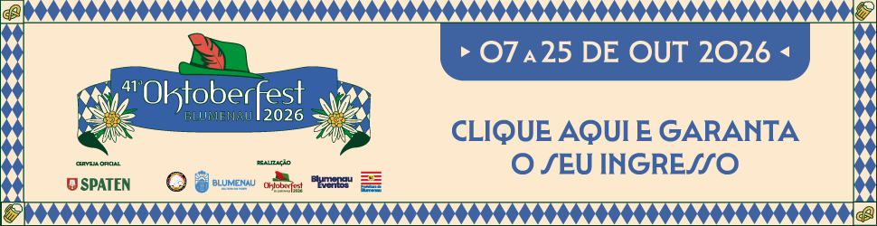 Oktoberfest Blumenau 2026 — 07 a 25 de outubro